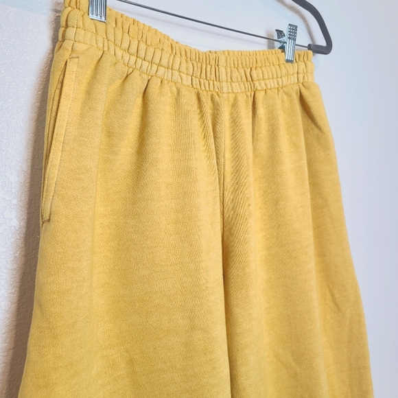 URBAN OUTFITTERS BDG Men's Bonfire French Terry Jogger Sweatpants Yellow… - Picture 11 of 13